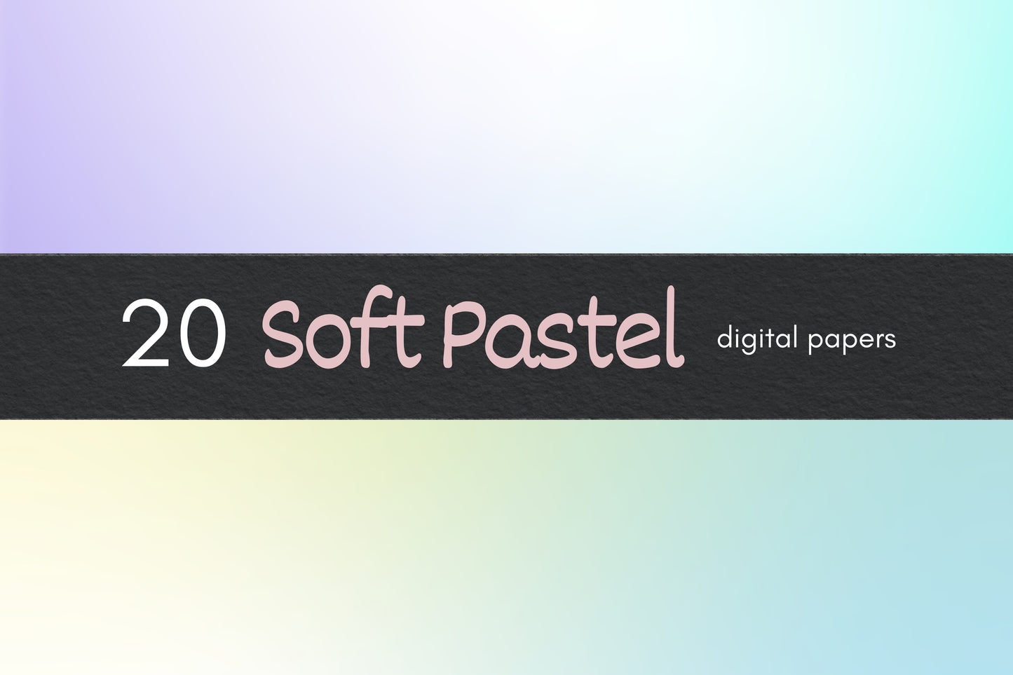 Soft Pastel Digital Paper, Pastel Gradients, Macaron Color Backgrounds, Pastel Rainbow Digital Scrapbook Paper, Photoshop Backgrounds
