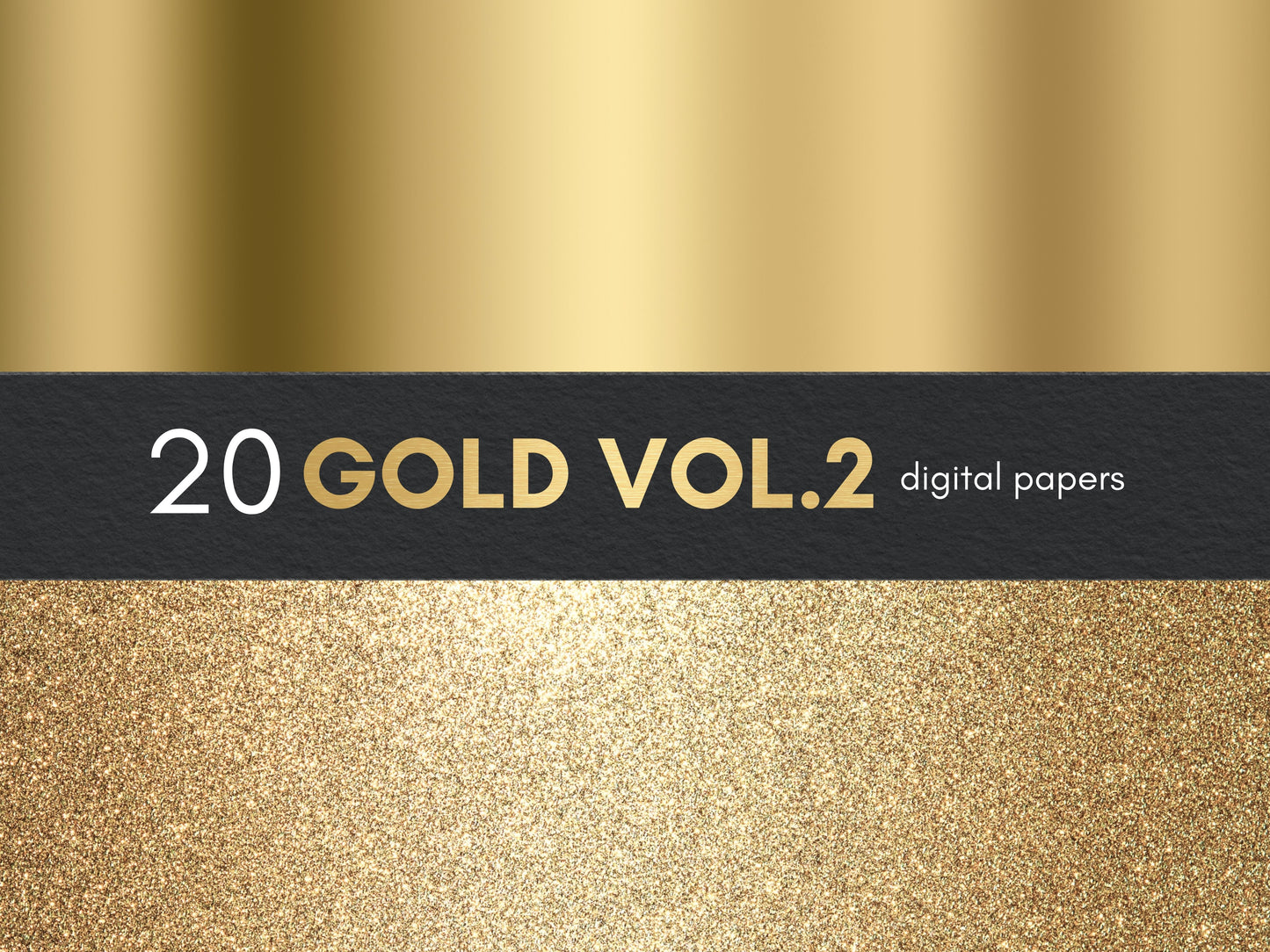 20 Gold Vol.2 Digital Paper, Gold Metallic Digital Backgrounds, Gold Foil, Digital Scrapbook Golden Paper, Gold Textures, Gold Gradients
