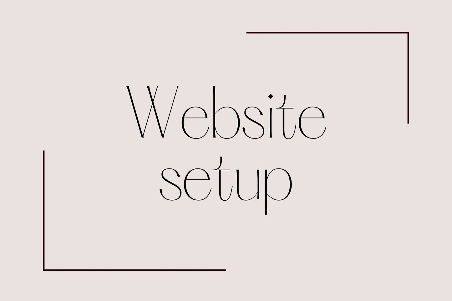 Wix website setup - real estate