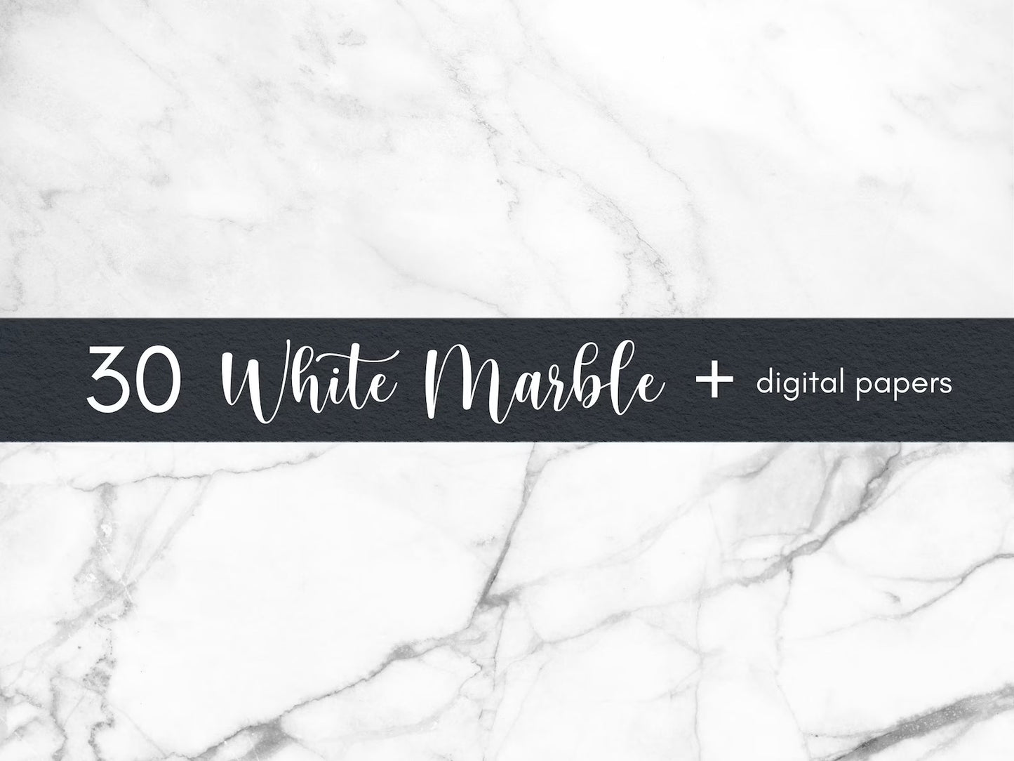 White Marble Digital Paper, Marble Digital Background, Stone Texture, Digital Scrapbook Paper, Marble Photoshop Backgrounds