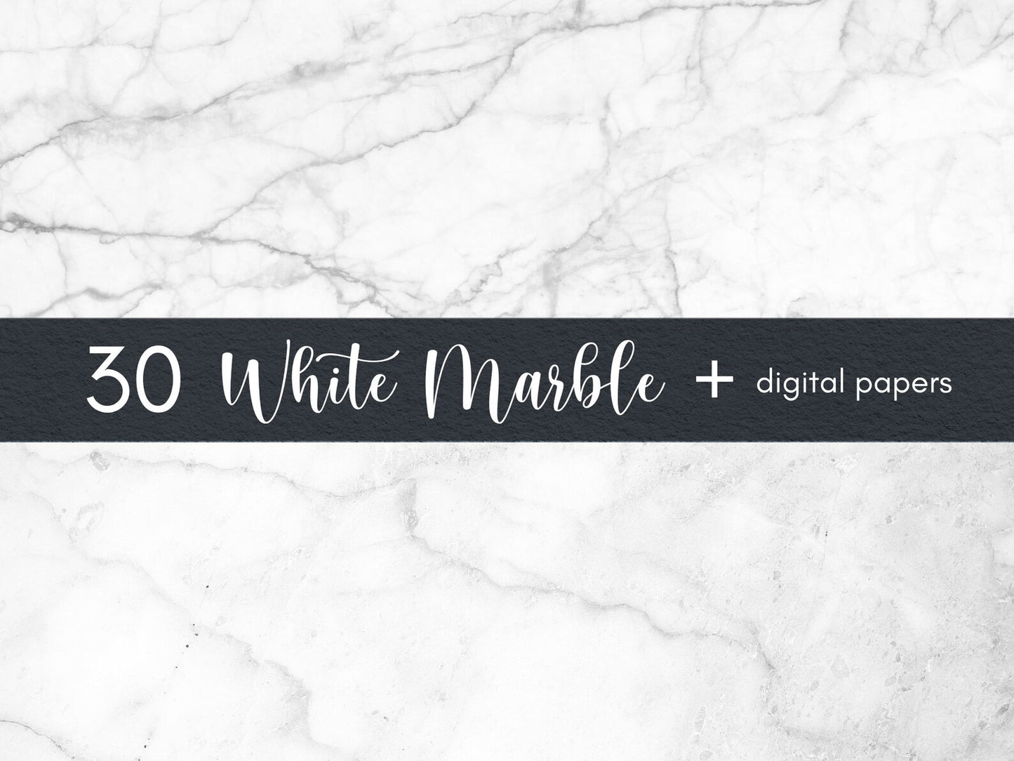 White Marble Digital Paper, Marble Digital Background, Stone Texture, Digital Scrapbook Paper, Marble Photoshop Backgrounds