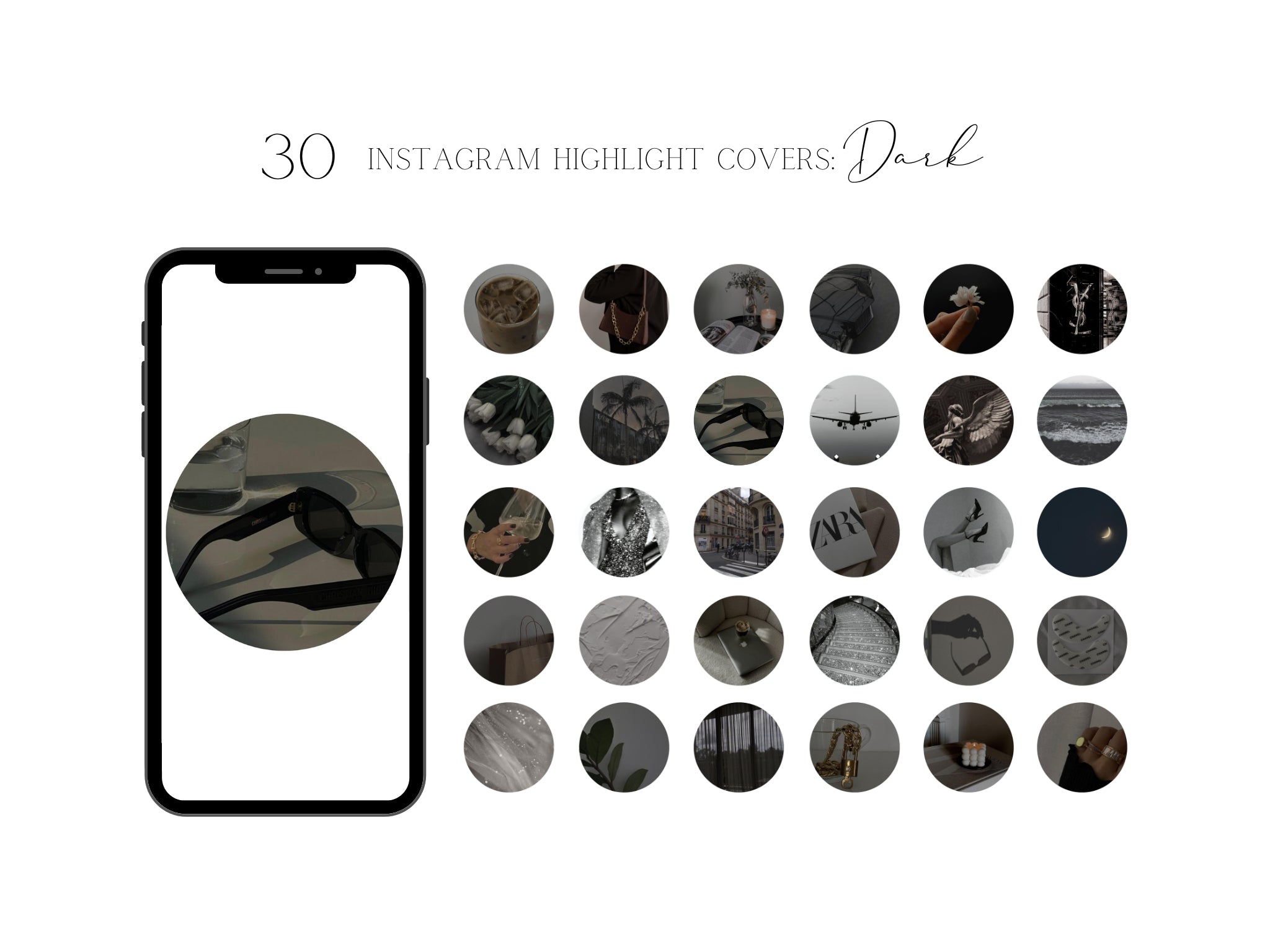 Stylish Instagram Highlight Covers 100 Minimal Aesthetic -  Portugal
