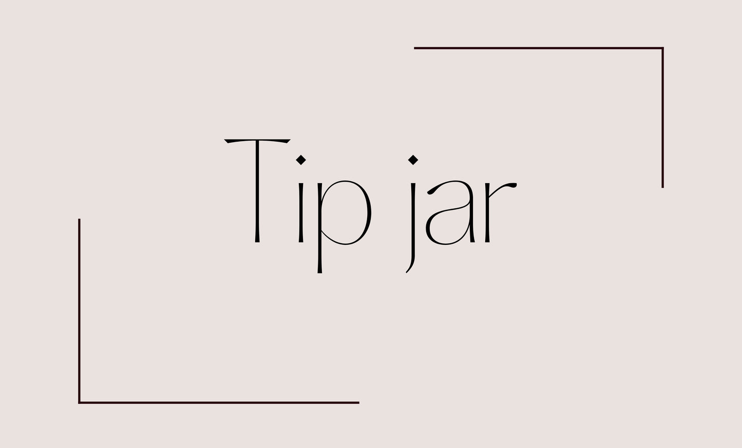 Tip Jar