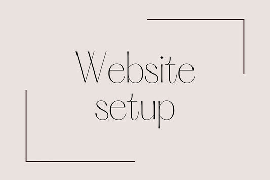 Wix website setup - real estate