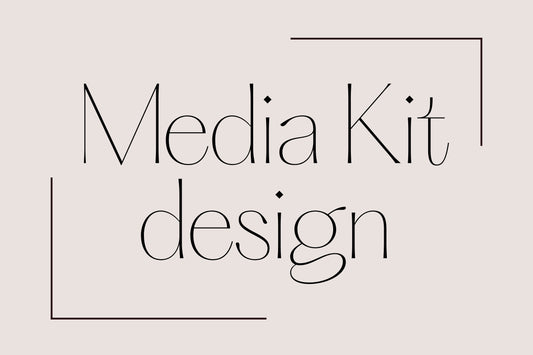 Custom Influencer Media Kit Design