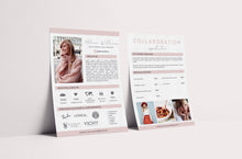 Load image into Gallery viewer, Influencer Media Kit Template
