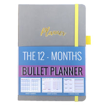 Load image into Gallery viewer, Undated Daily Planner 2023. Minimalist Organizer, Goal &amp; Habit Tracker. Free Shipping!
