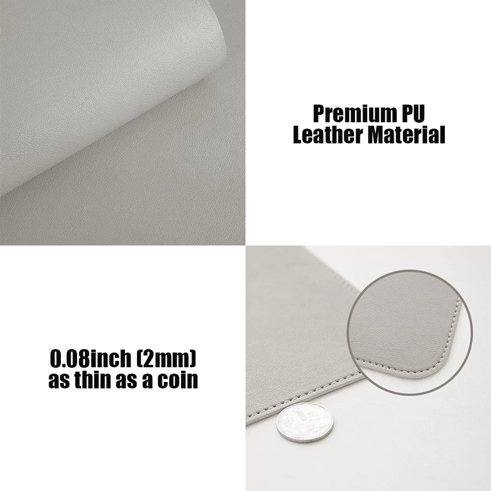Office Desk Protector Mat. PU Leather Waterproof Desktop Pad. Free Shipping!