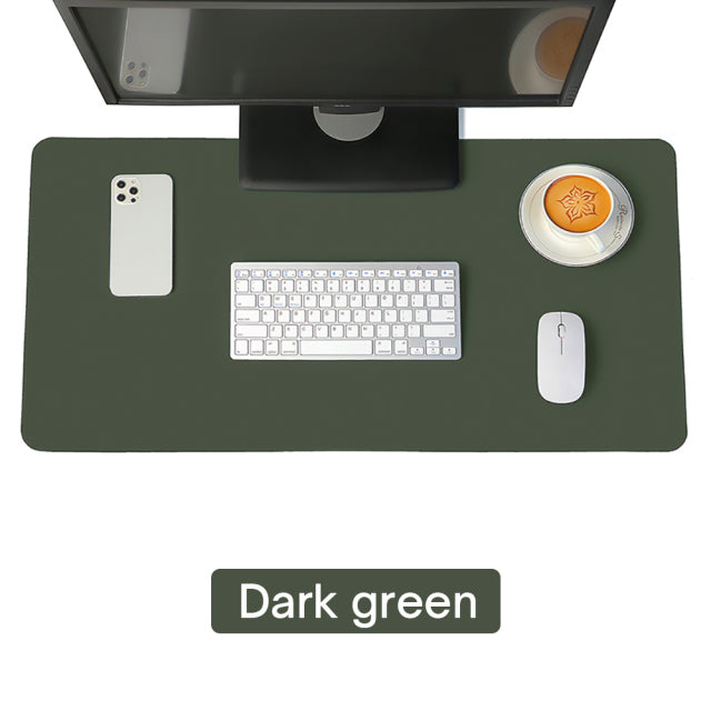 Office Desk Protector Mat. PU Leather Waterproof Desktop Pad. Free Shipping!