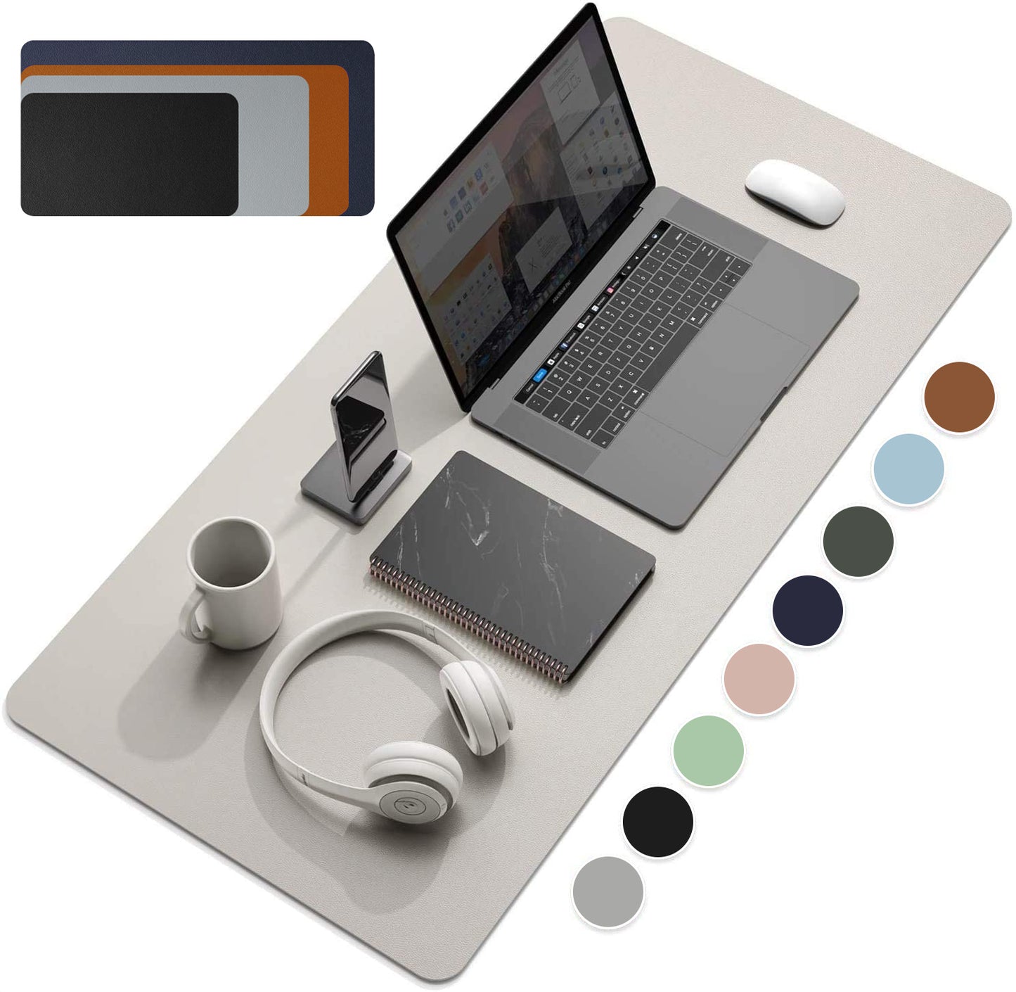Office Desk Protector Mat. PU Leather Waterproof Desktop Pad. Free Shipping!
