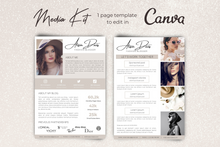 Load image into Gallery viewer, Beige Media Kit for blogger
