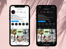 Load image into Gallery viewer, 30 Business Highlight Covers for Instagram Story - Black and Silver - Perfect for Online Shops, Ecommerce
