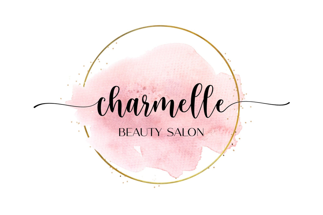 Pink Logo Design | Premade Logo for Beauty Salon, Lash, Hair Business | Feminine Logo