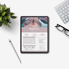 Load image into Gallery viewer, Media Kit Template | 1 page Media Kit Canva Template | Instagram Influencer Media Kit | Press Kit | Pitch Kit
