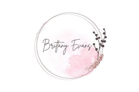 pink feminine logo