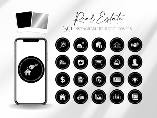 Real Estate Highlight Covers for Instagram Story